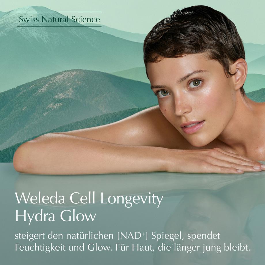 Weleda Cell Longevity  Hydra Glow Concentré Éclat Illuminateur 