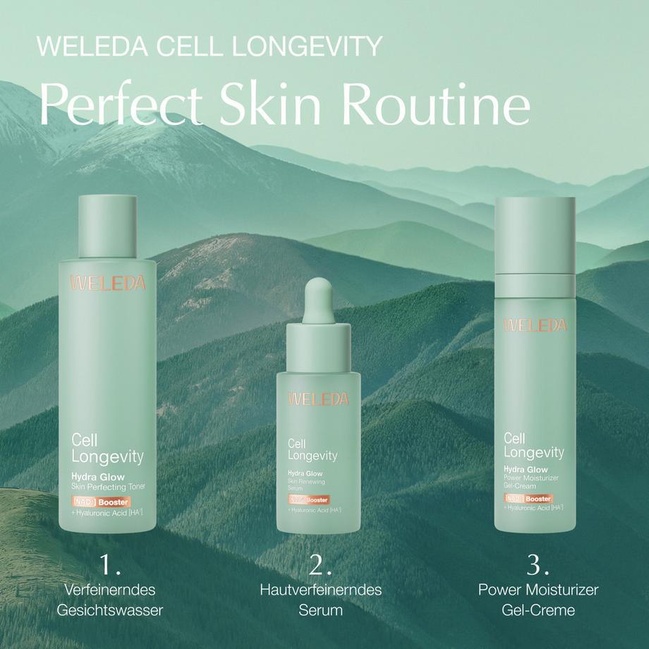 Weleda Cell Longevity  Hydra Glow Gel-Crème Hydratan 