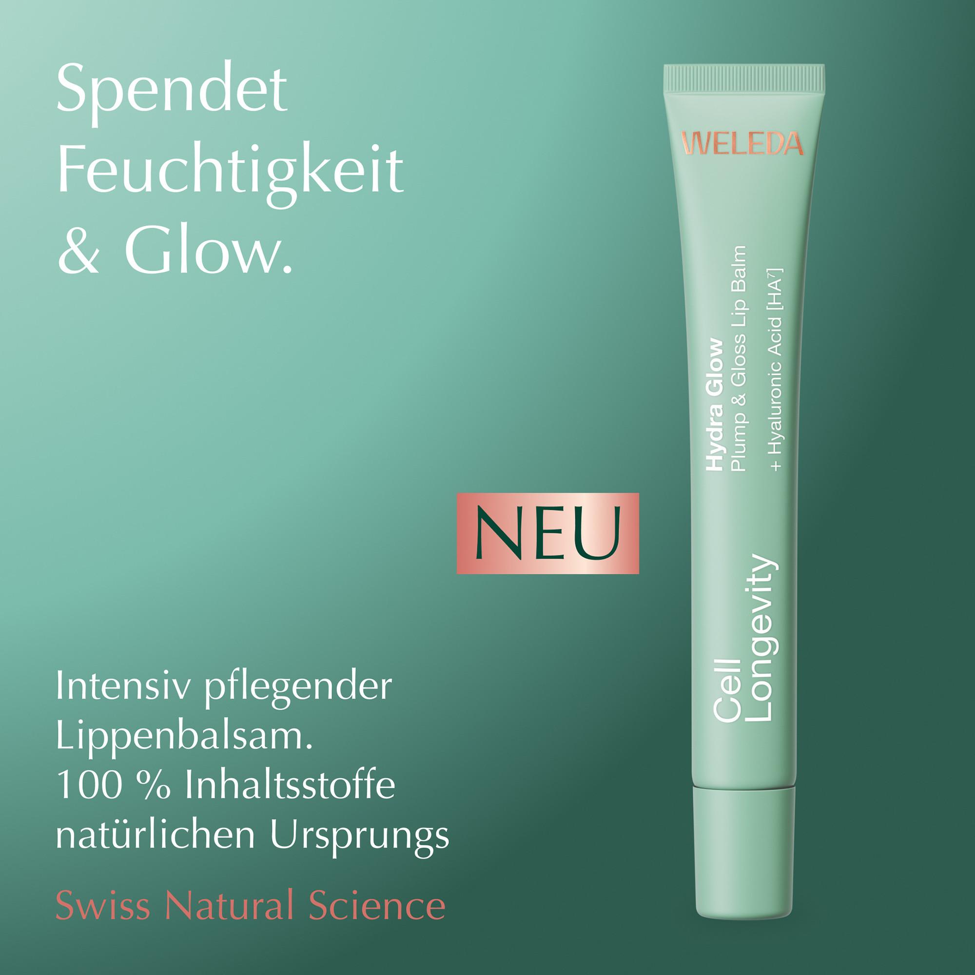 Weleda Cell Longivity  Hydra Glow Plump & Gloss Lip Balm 