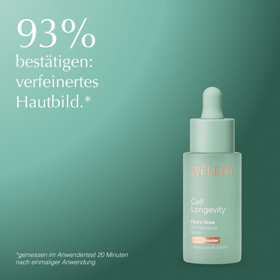 Weleda Cell Longevity  Hydra Glow Sérum Régénérant Éclat 