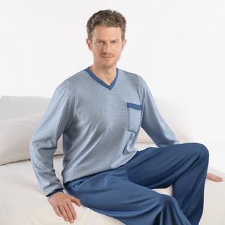 ISA bodywear Pyjama-Set Langarm  