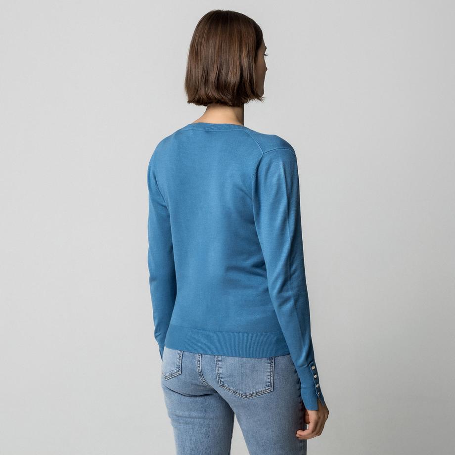 Manor Woman Cardigan Col V  