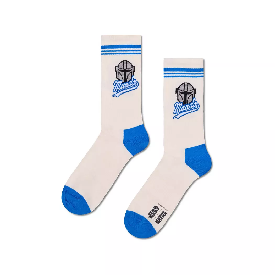 Happy Socks - Wadenlange Socken, für Herren, Weiss, Größe 41/46