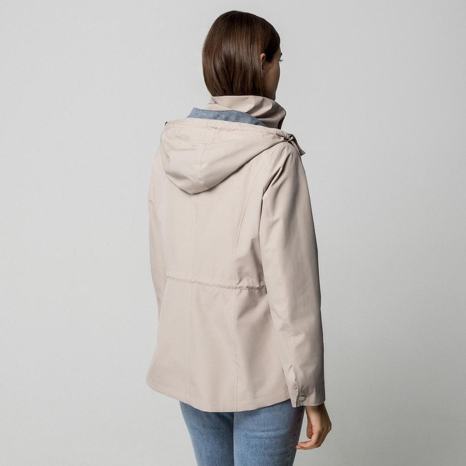 Manor Woman Veste Femme Regular Fit avec Capuche Amovible  