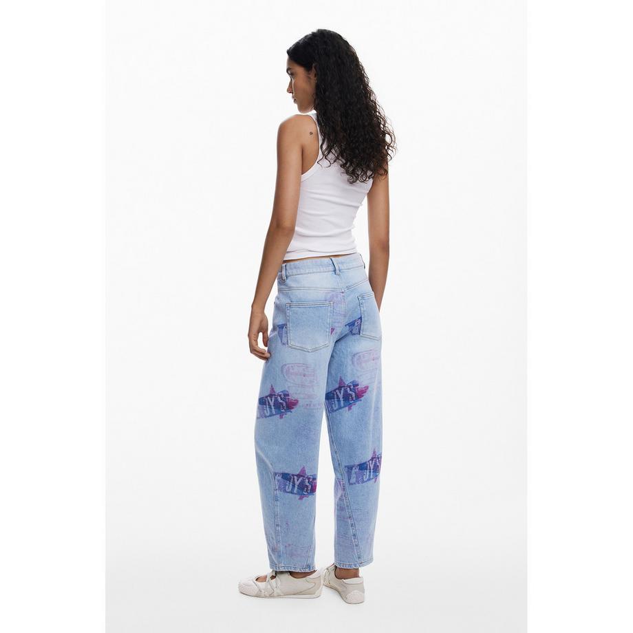 Desigual Jean Coupe Ballon  