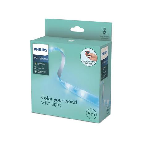 PHILIPS LED-Lichtstreifen Lightstrip 12W,5M,RGB,FB 
