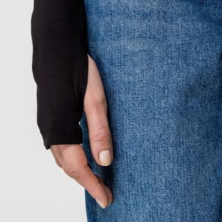 Gina Tricot Top Manches Longues Col V Coupe Ajustée  