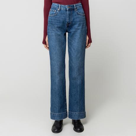 Gina Tricot Jeans Taille Haute Coupe Droite  