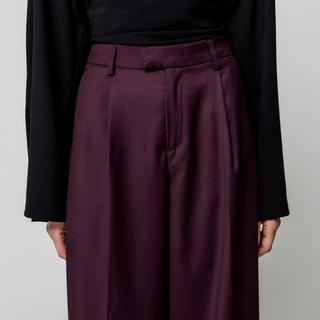 Gina Tricot Pantalon Large Taille Haute  