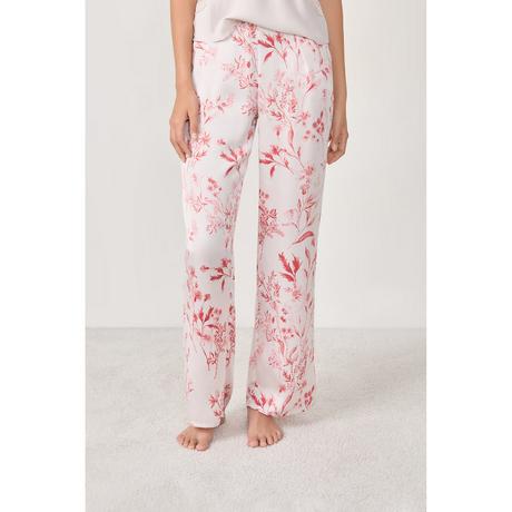 Etam Pantalon de pyjama en satin à imprimé floral  