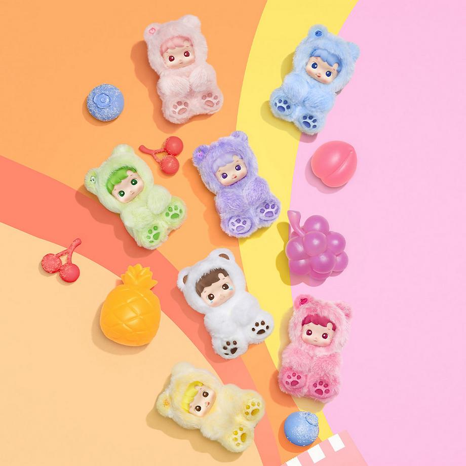 Popmart Beauty Hacipupu "Gummy Bear" Series, Pack surprise  