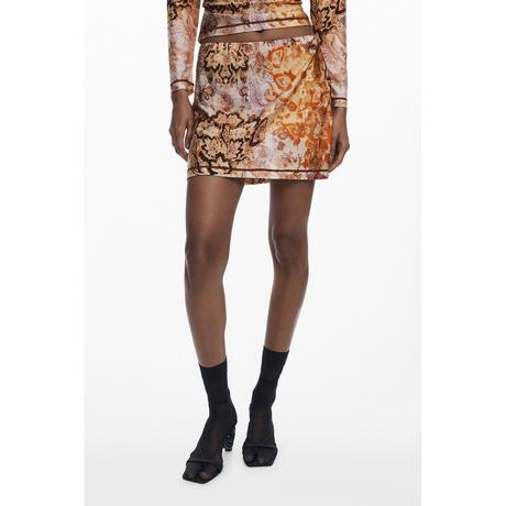 Desigual Bedruckter Slim Fit Minirock  