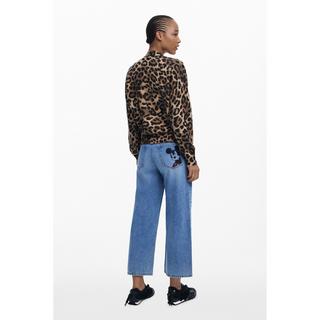 Desigual Minnie Mouse Animal Print Pullover  