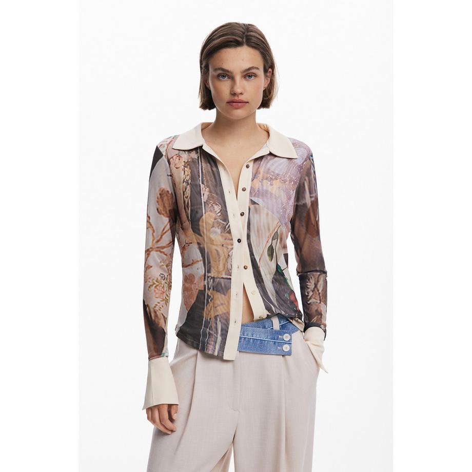 Desigual Straight Fit Hose mit Denim-Bund  