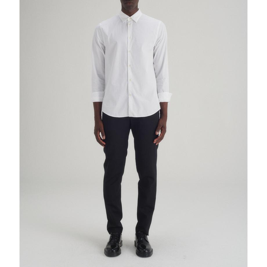 MAISON STANDARDS Peter Popeline Camicia Maniche Lunghe  