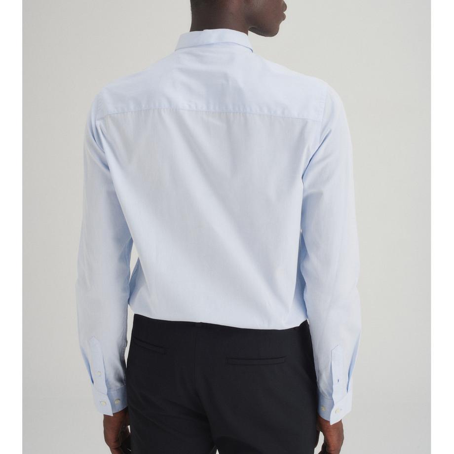 MAISON STANDARDS Peter Popeline Camicia Maniche Lunghe  