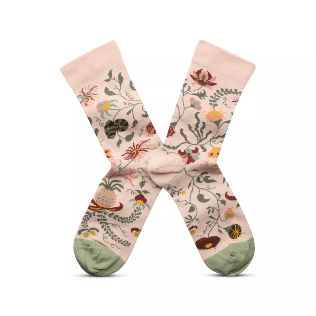 Bonne Maison - Wadenlange Socken, für Damen, Multicolor, Größe 39-41