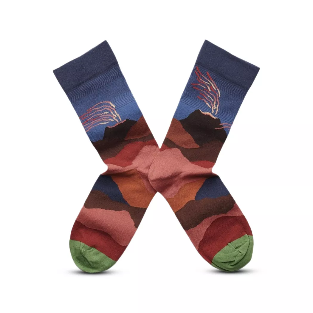 Bonne Maison - Wadenlange Socken, für Damen, Multicolor, Größe 36-38 2