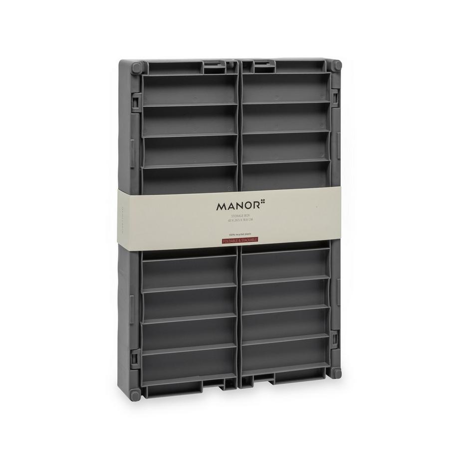 Manor Aufbewahrungsbox 100% recycled plastic 
