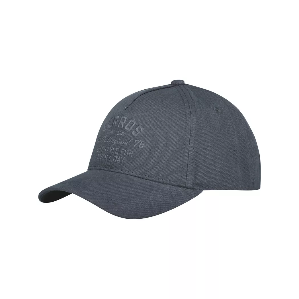 Baseball Cap LERROS "Denim-Basecap mit LERROS-Stitching", Herren, Gr. Normalgrößen, strong blau, 100% Baumwolle, Caps 2