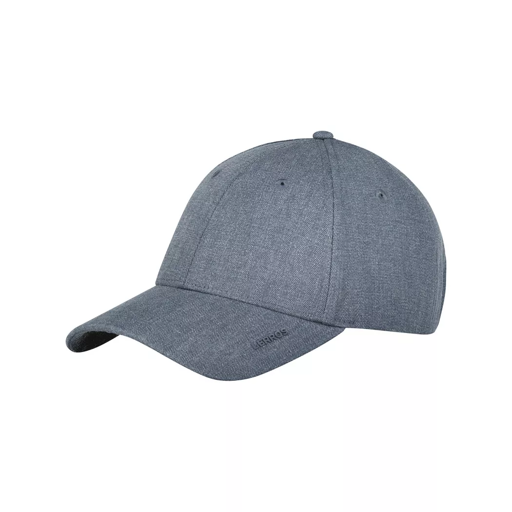 Baseball Cap LERROS "LERROS-Basecap aus Baumwolle und Leinen", Herren, Gr. Normalgrößen, classic navy, 55% Leinen, 45% Baumwolle, Caps