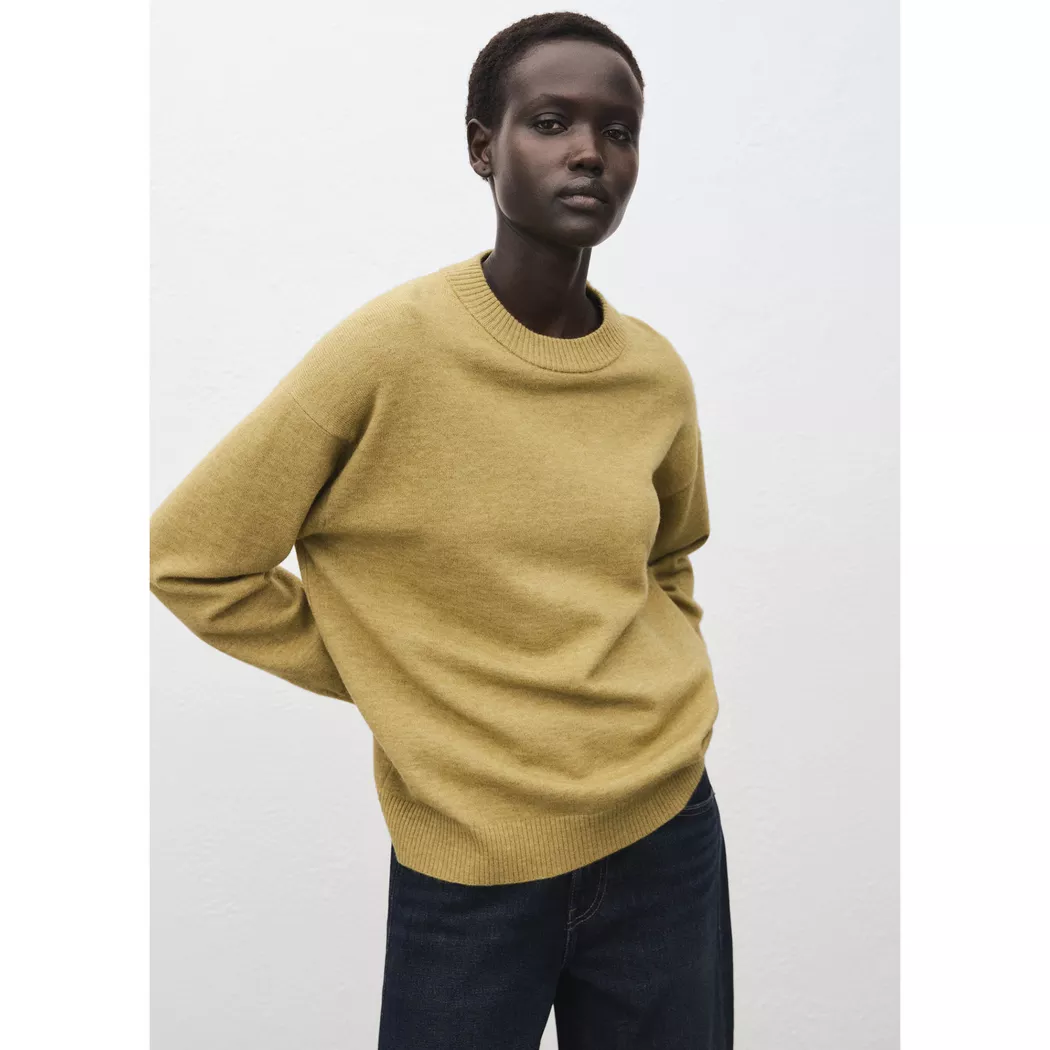 Mango - Pullover, für Damen, Grün, Größe S