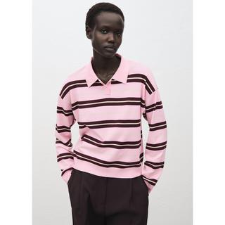 MANGO RIRIPOL Pull Polo Rayé  