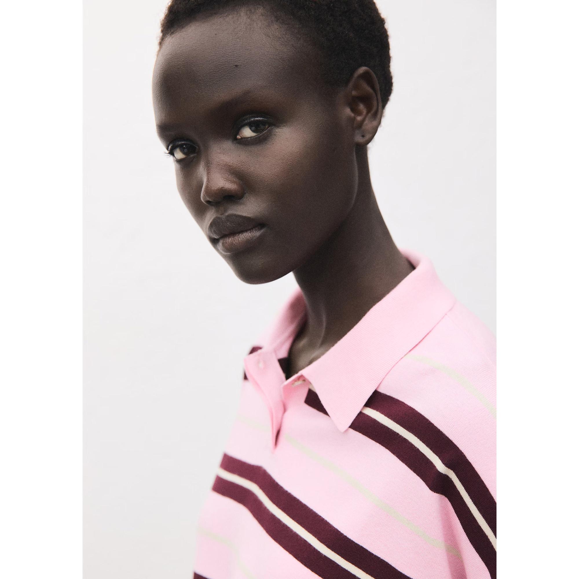 MANGO RIRIPOL Pull Polo Rayé  