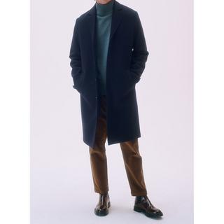 MAISON STANDARDS Gill Regular Fit Reverskragen Wollmantel  