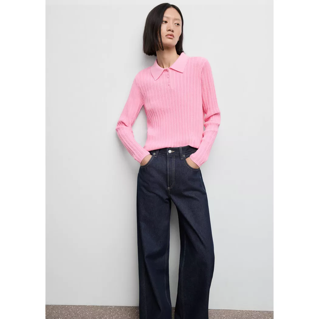 Mango - Pullover, für Damen, Pink, Größe M