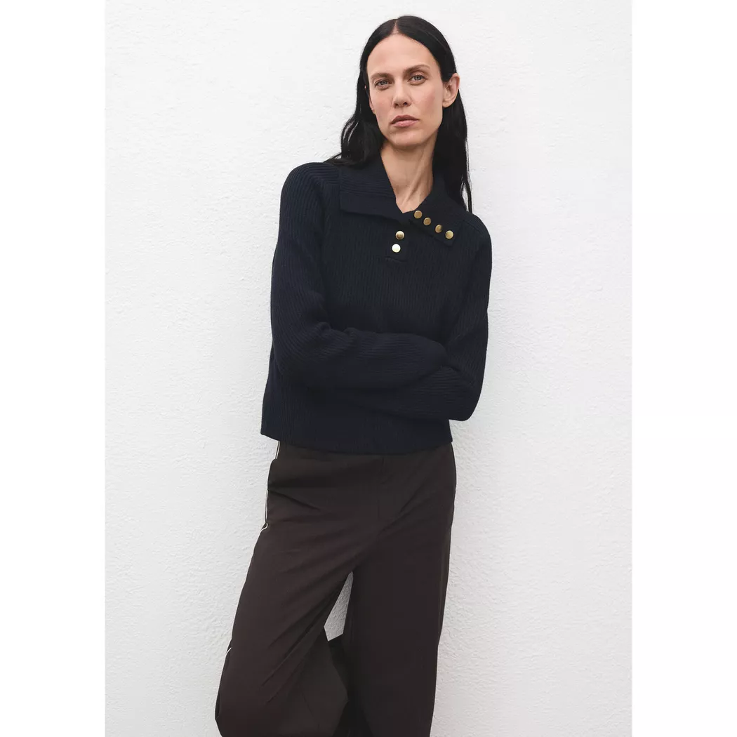 Mango - Pullover, für Damen, Marine, Größe S