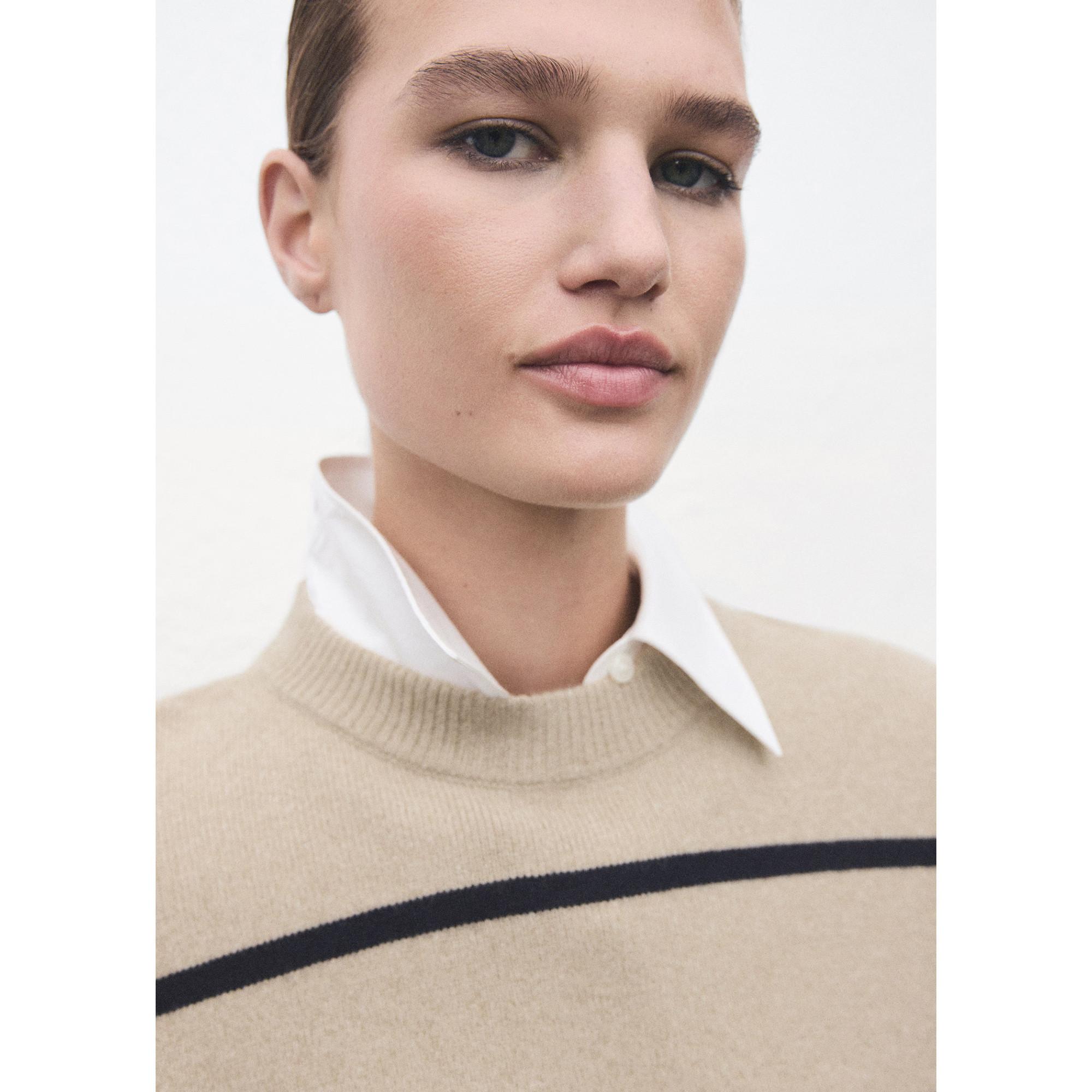 MANGO MARINA Pull Rayé  