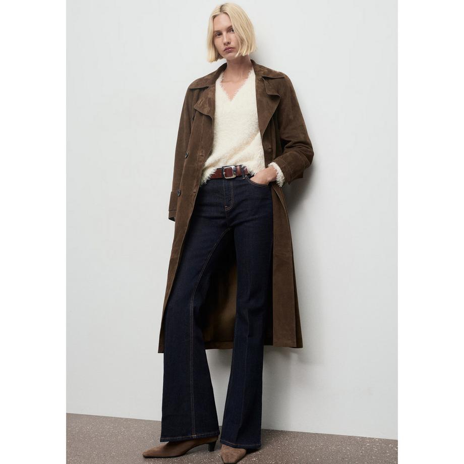 MANGO Antonia Straight Fit Rundhals Pullover  