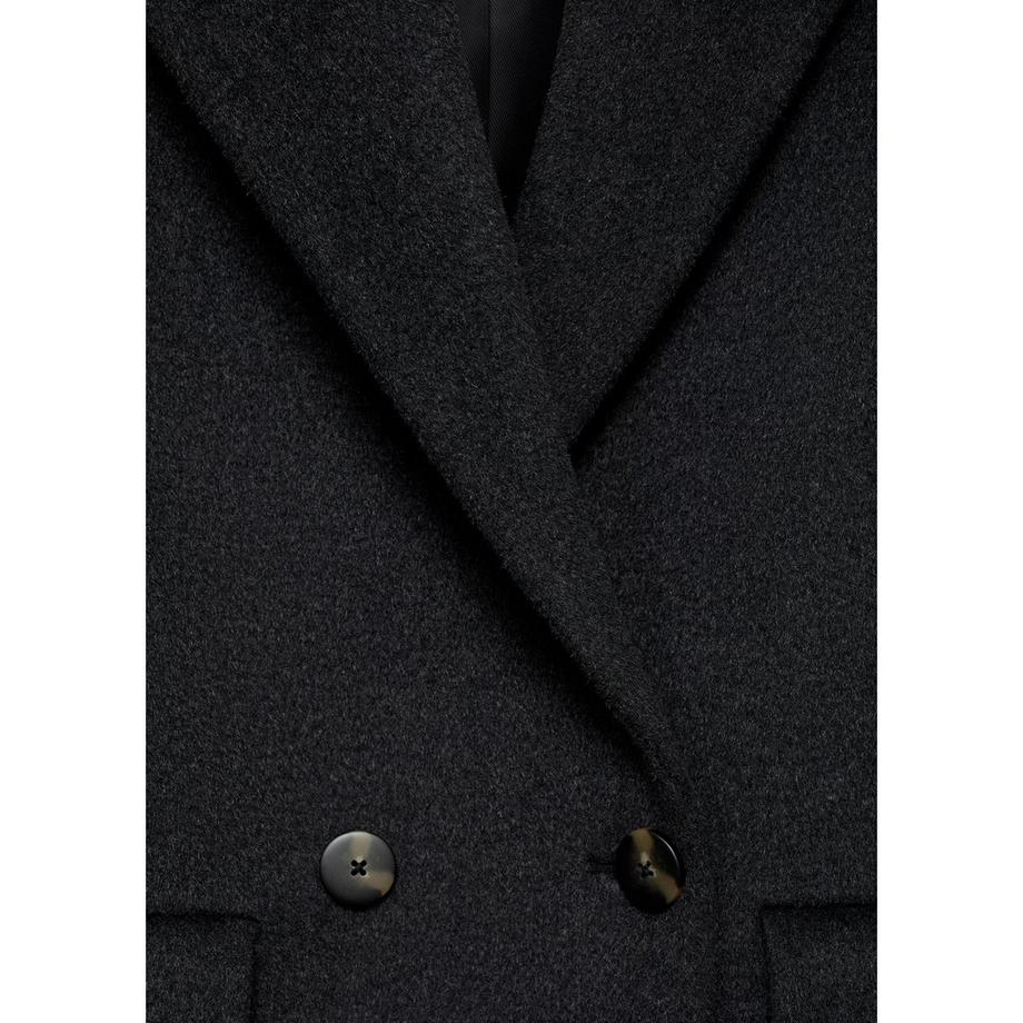 MANGO DALI Zweireiher Wollmix Mantel  