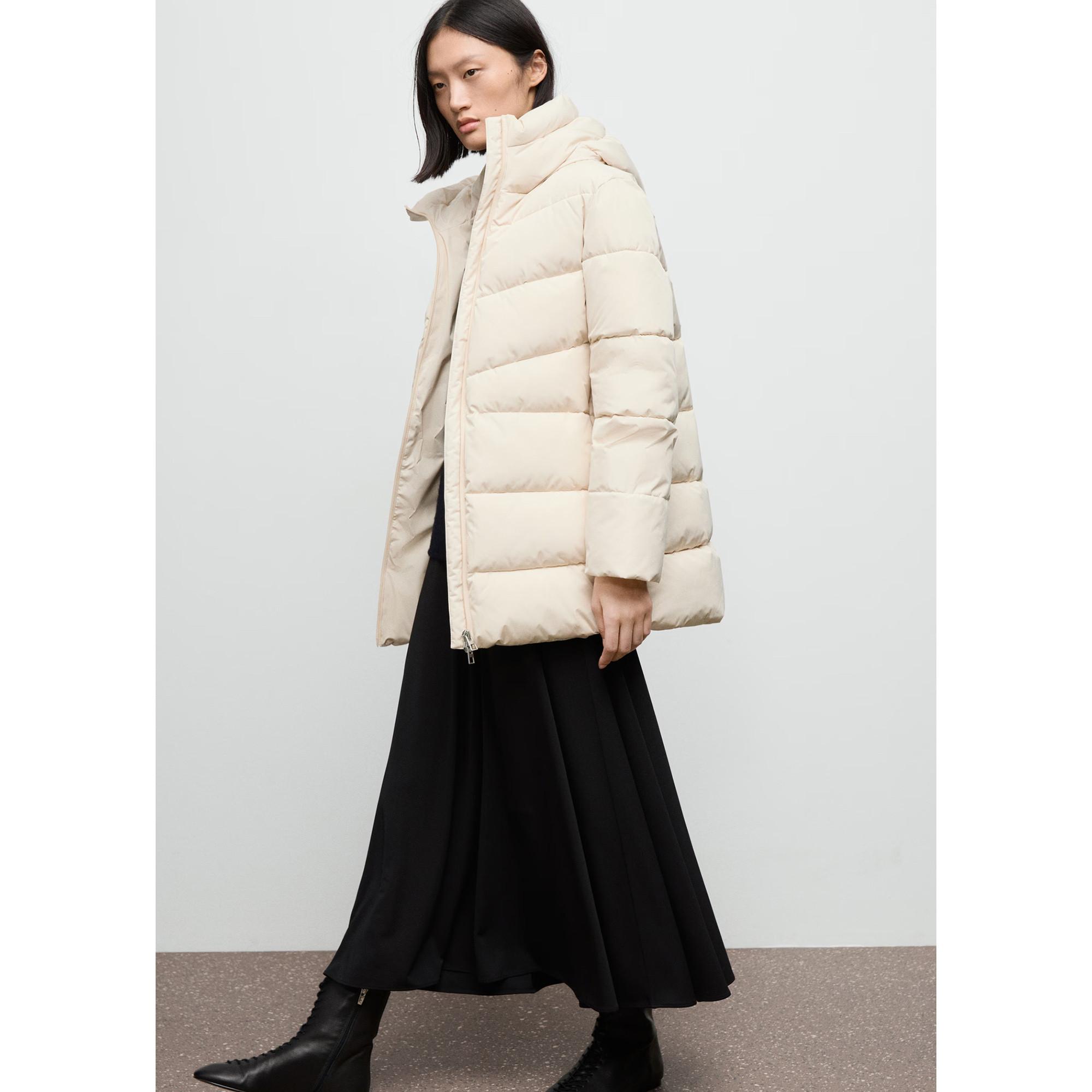 MANGO TOKYO Anorak matelassé avec capuche  