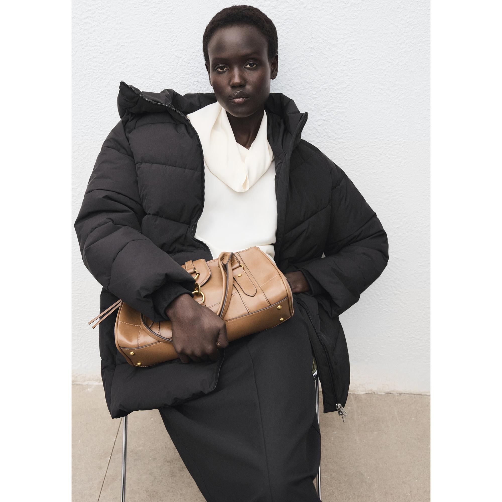 MANGO Tokyo Anorak Imbottito con Cappuccio  