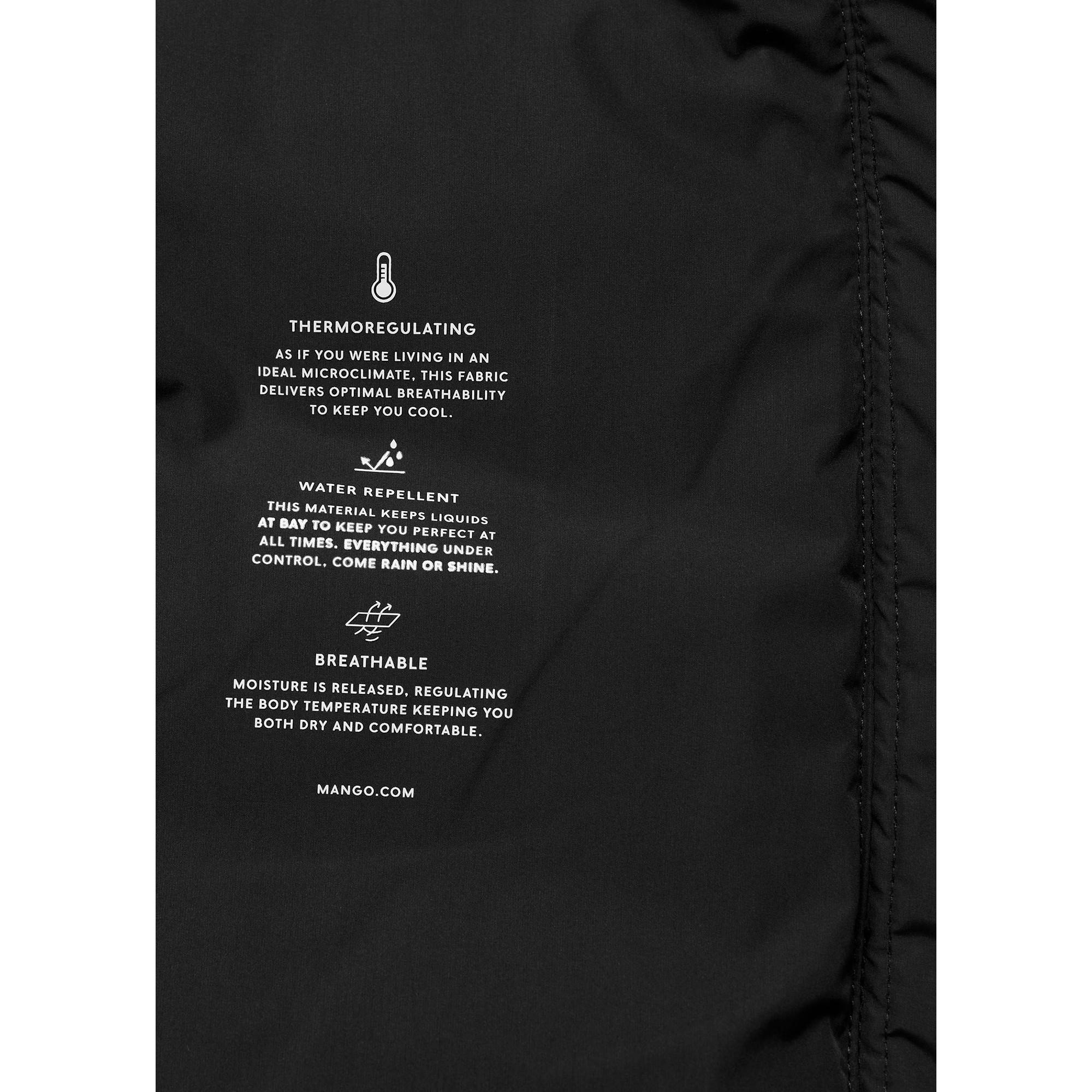 MANGO Tokyo Anorak Imbottito con Cappuccio  