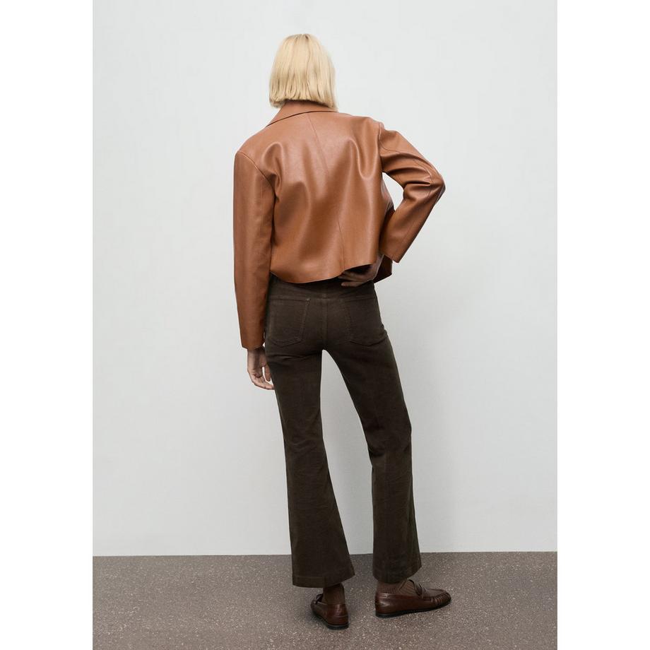 MANGO Jolenep Straight Fit Cordcord Jeans  