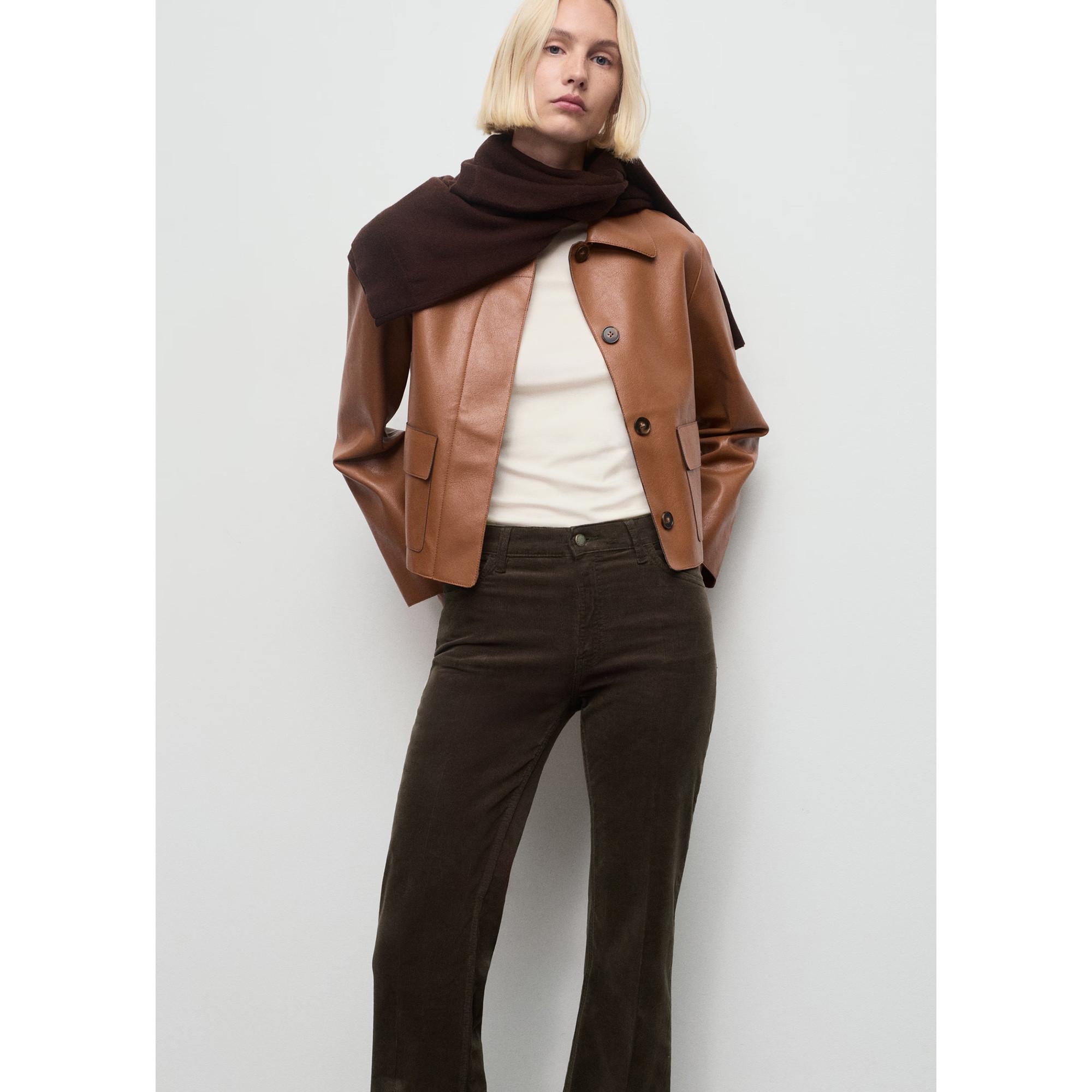 MANGO Jolenep Jeans in Velluto a Coste Regular Fit  