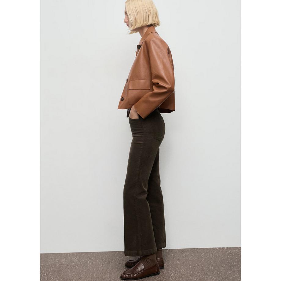 MANGO Jolenep Straight Fit Cordcord Jeans  