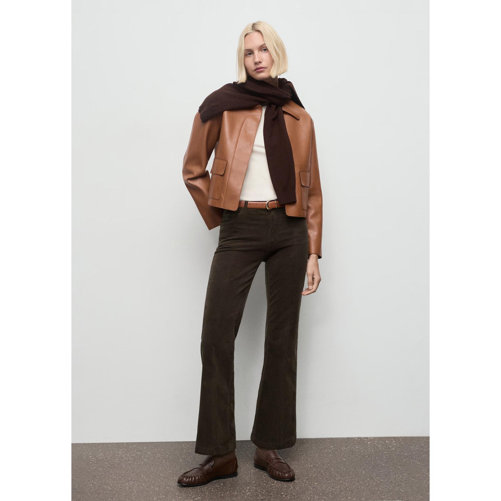 MANGO Jolenep Jeans in Velluto a Coste Regular Fit  