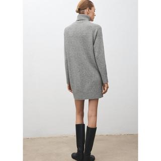 MANGO TALDOTE Rollkragen Strickkleid  