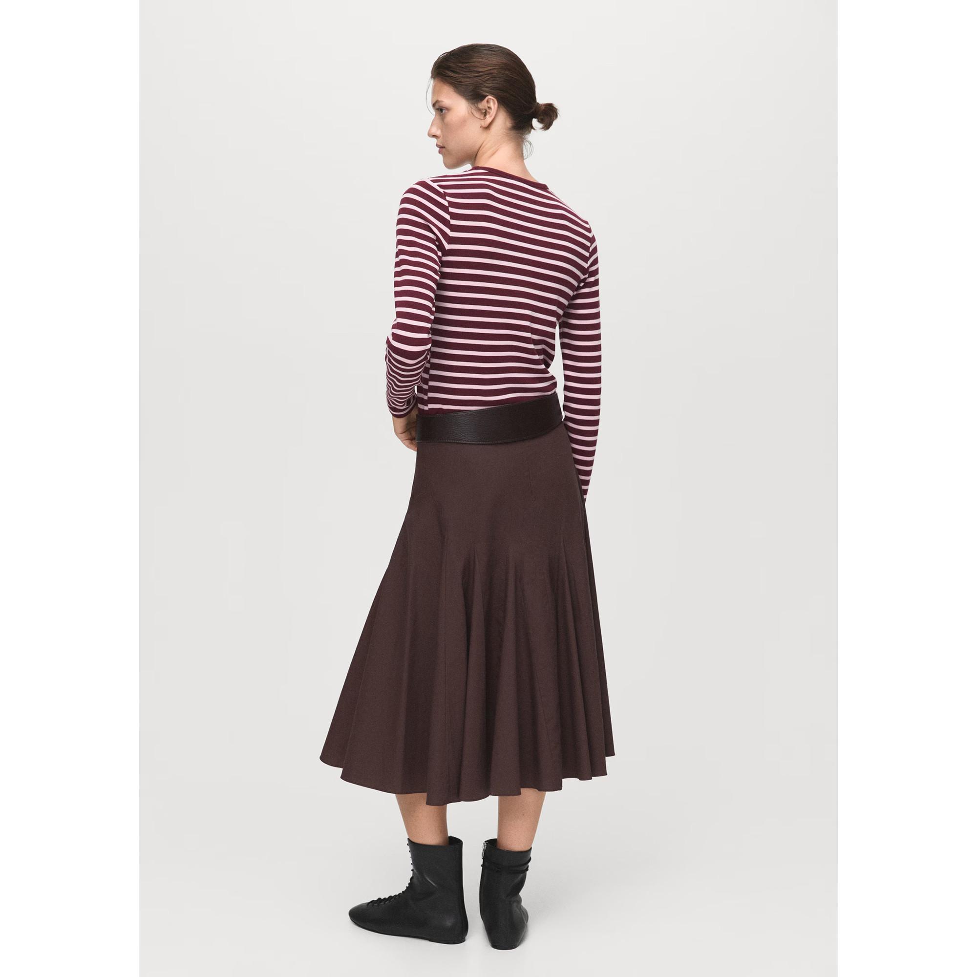 MANGO PAUL T-Shirt a Righe Maniche Lunghe  