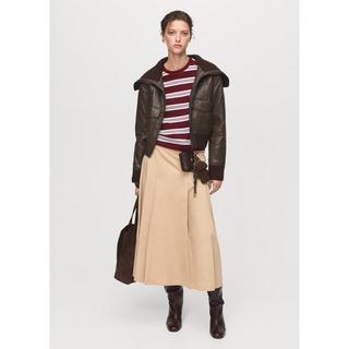 MANGO Dolly T-shirt a Righe Maniche Corte  