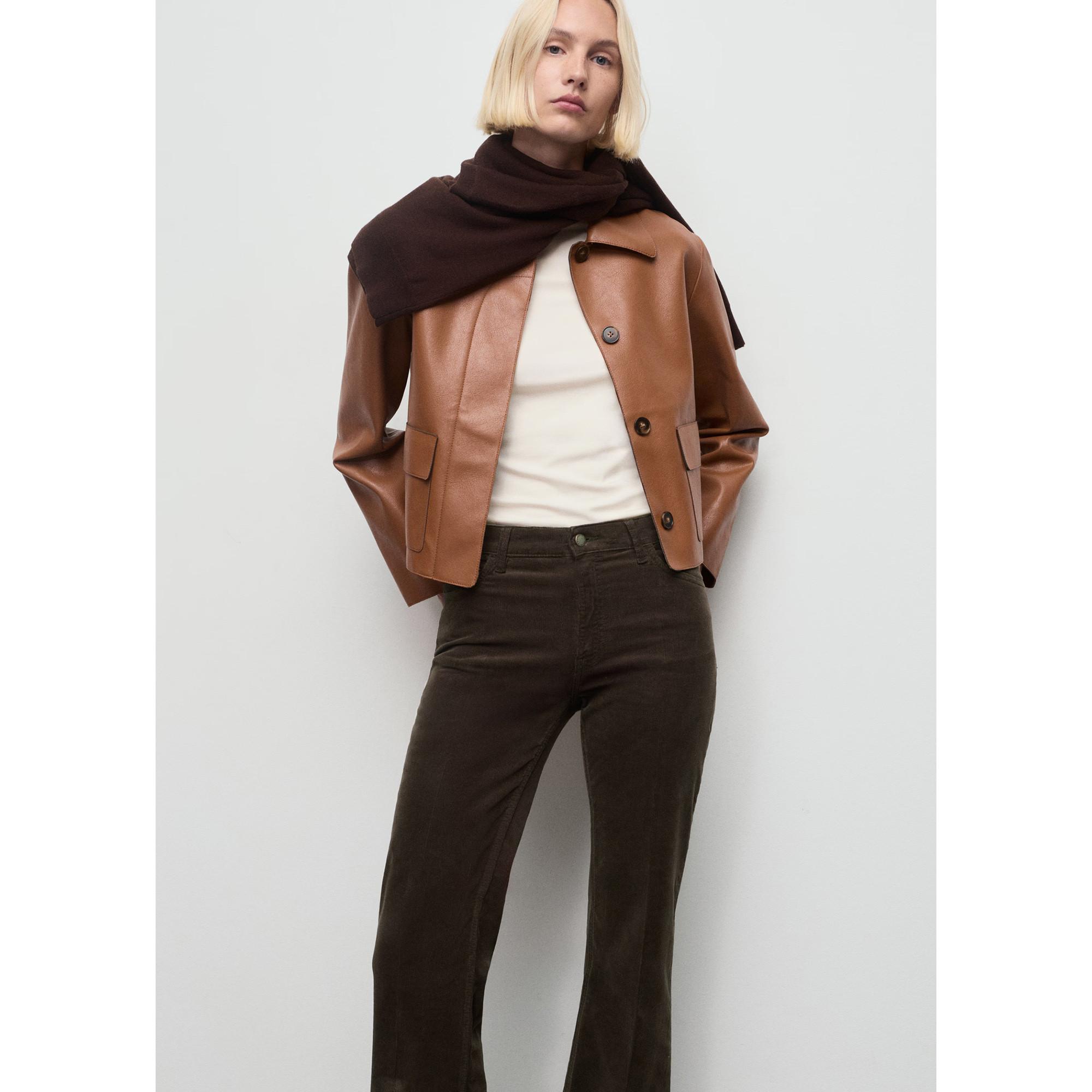 MANGO Jolenep Flared Corduroy Jeans  