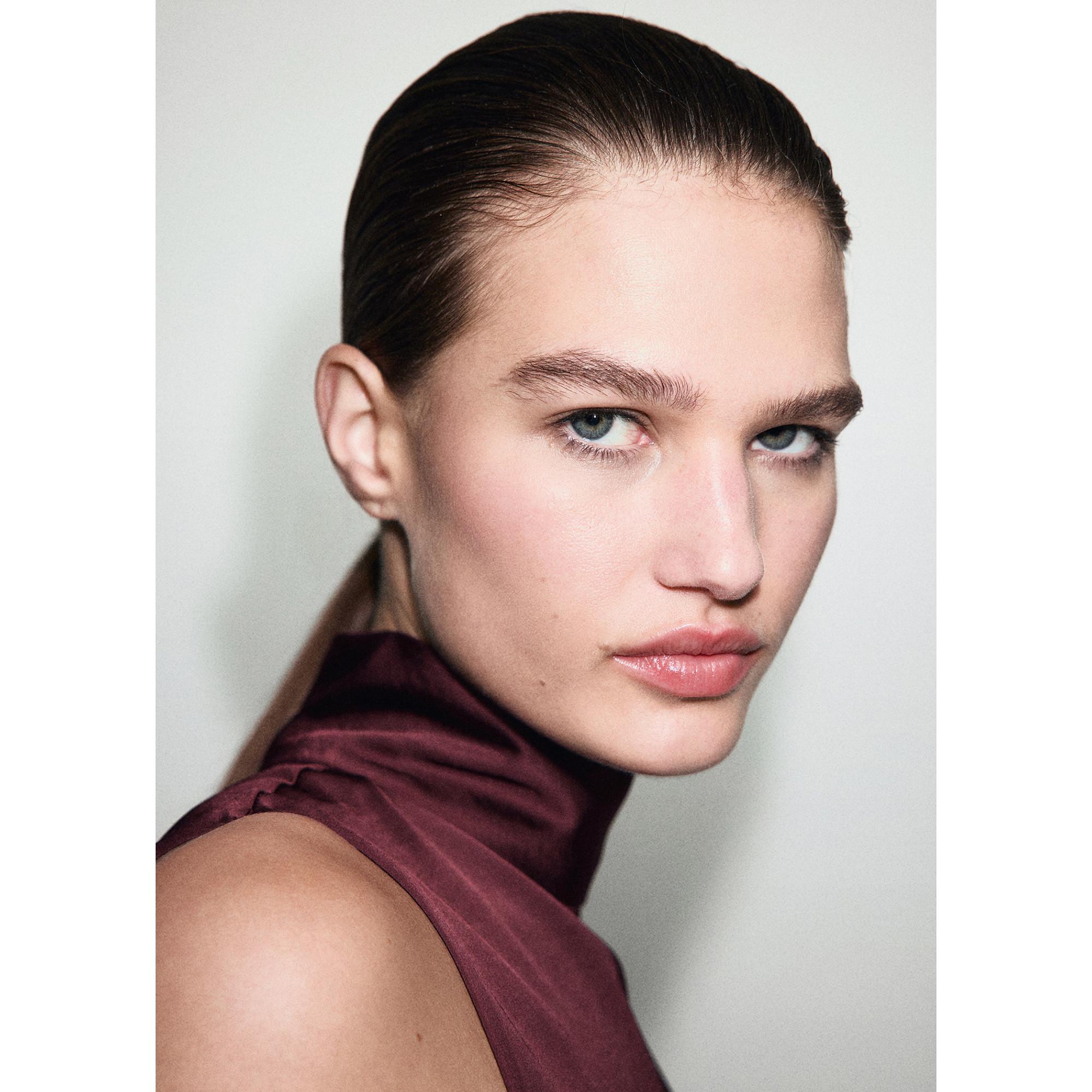 MANGO Stonak Blusa Collo Alto  