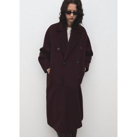 MANGO Picarol Manteau Croisé Oversize  