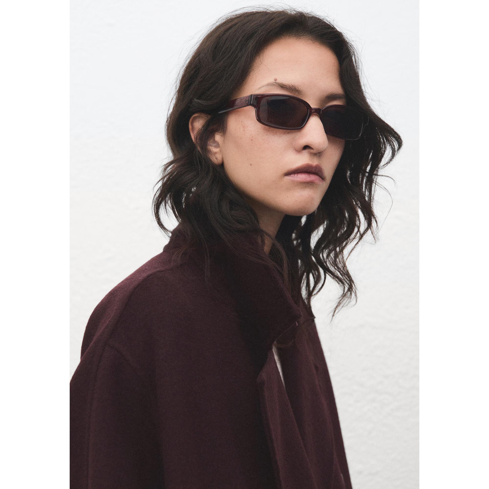 MANGO Picarol Manteau Croisé Oversize  