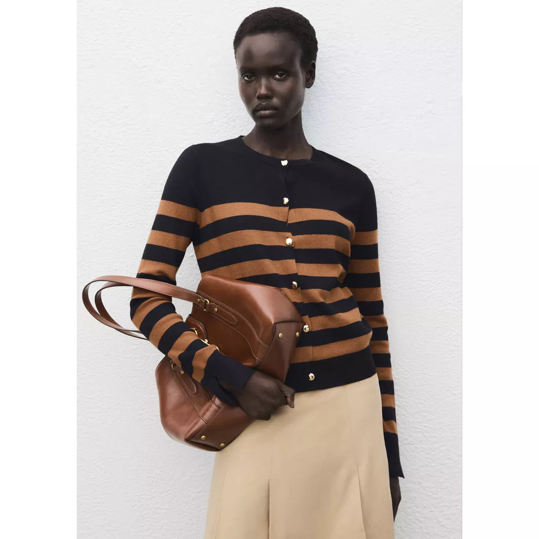Mango - Cardigan, für Damen, Braun, Größe S 2