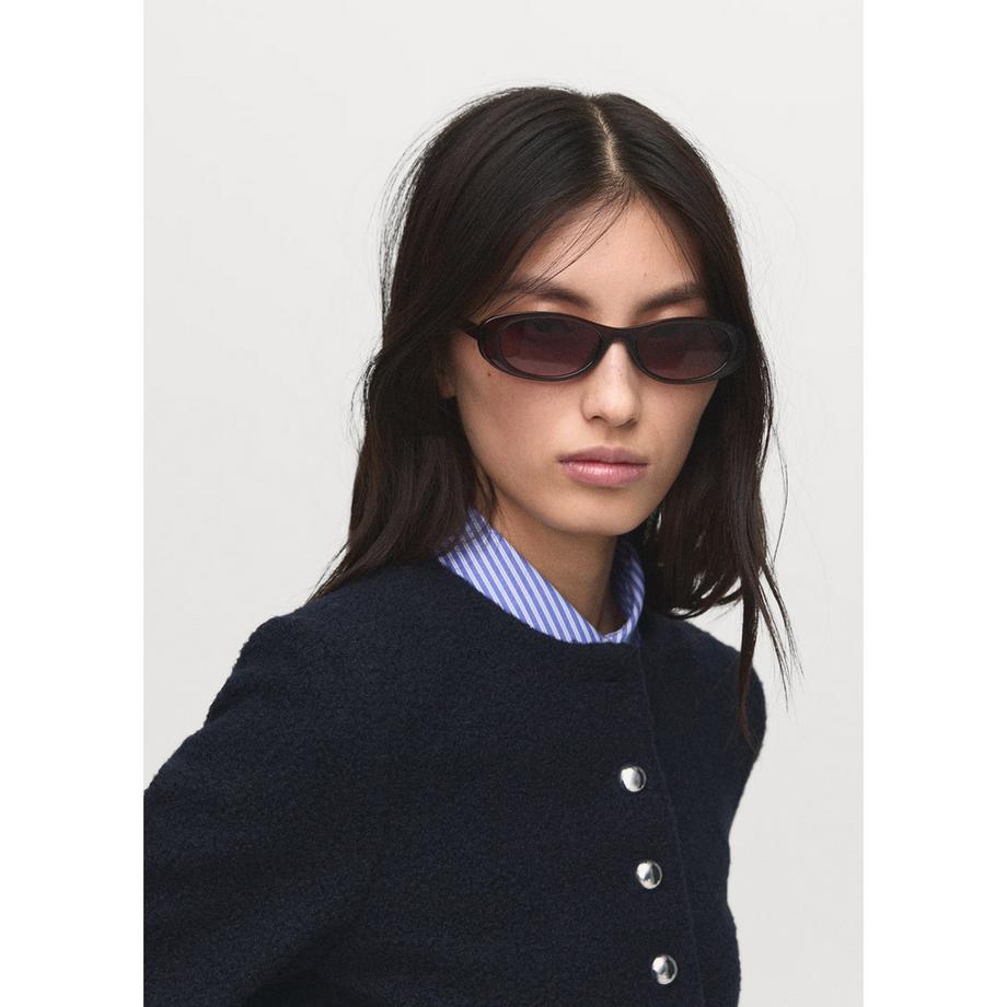 MANGO Eloisa Veste Bouclé  